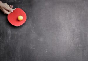 Table tennis disruptive pimple rubber creates tactical advantage strategy - Featured image